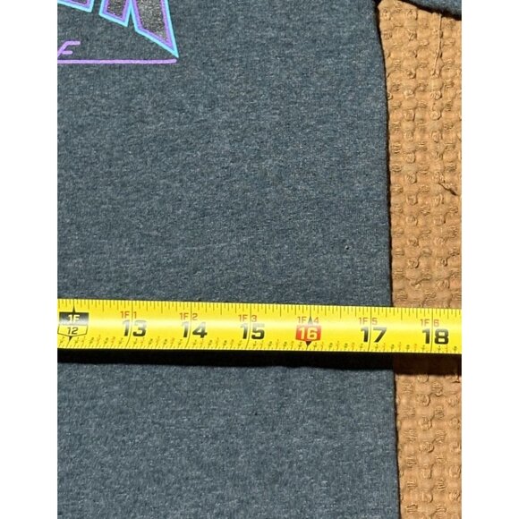 Thrasher Magazine FLAMES LOGO Skateboard T Shirt DARK HEATHER Size S - Picture 5 of 6